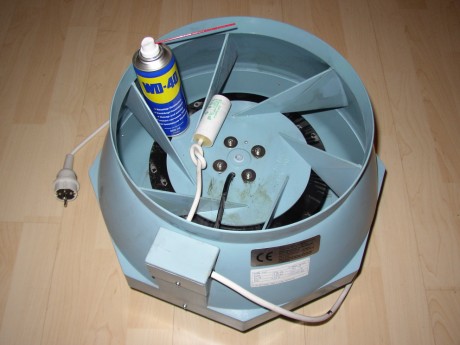 geölter Ufo Lüfter